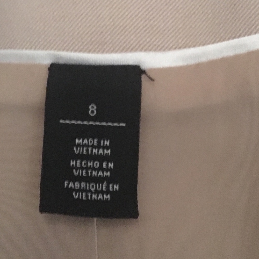 WHBM Tan Longline Vest NWT - Picture 2 of 3